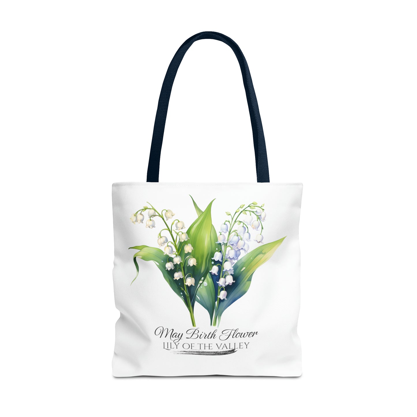 May Birth Flower: Lily of the valley - Tote Bag (AOP)