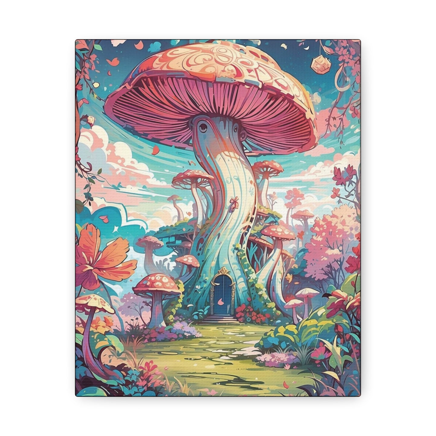 Mushroom Cabin: Canvas Gallery Wraps