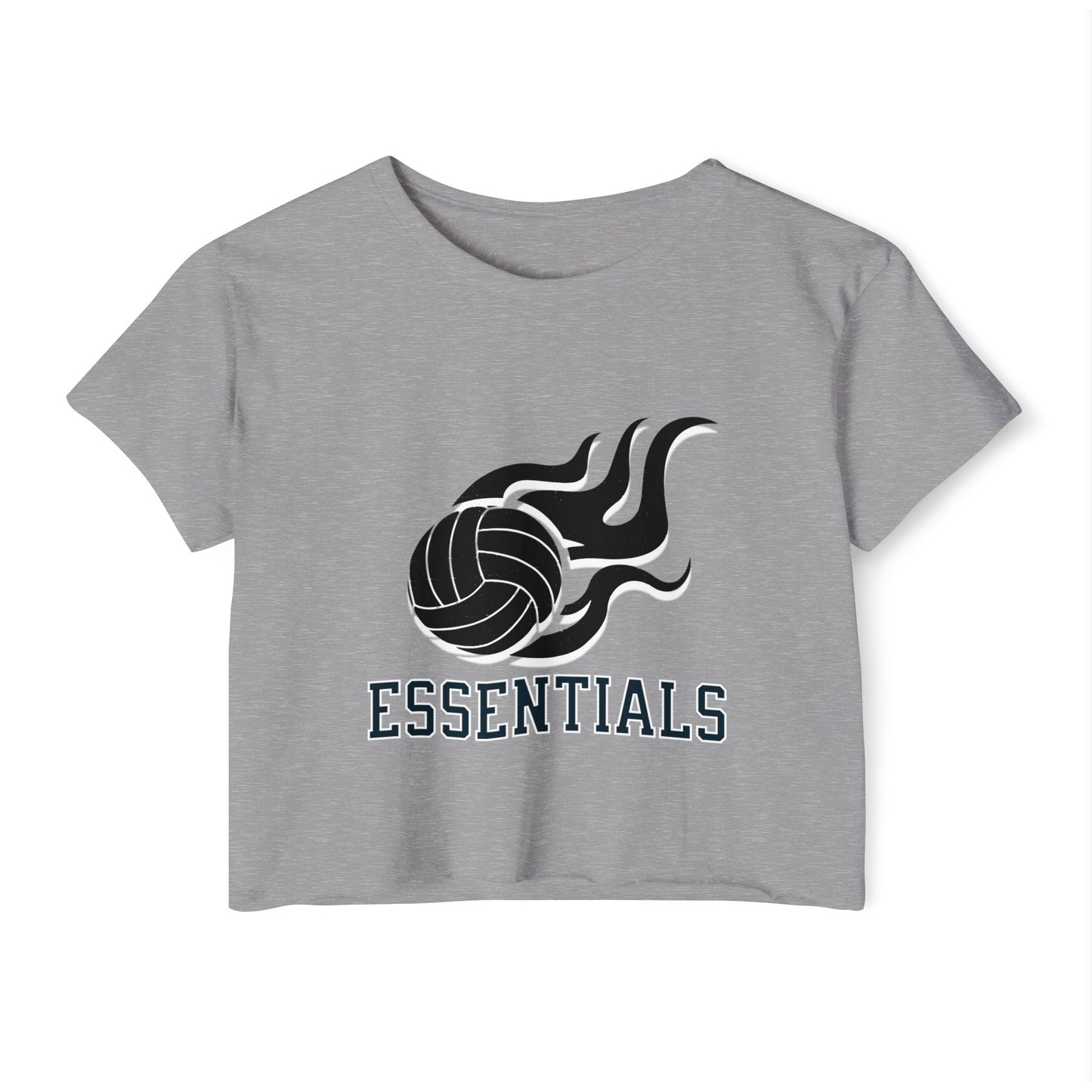 Festival Spirit Women's Crop Top, Summer Top, Sportswear, Graphic Tee, Beachwear, Party Shirt