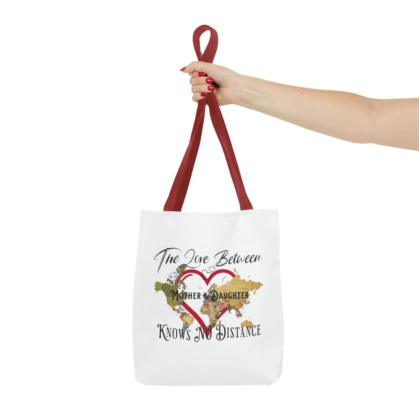 The love between mother and daughter knows no distance - Tote Bag (AOP)