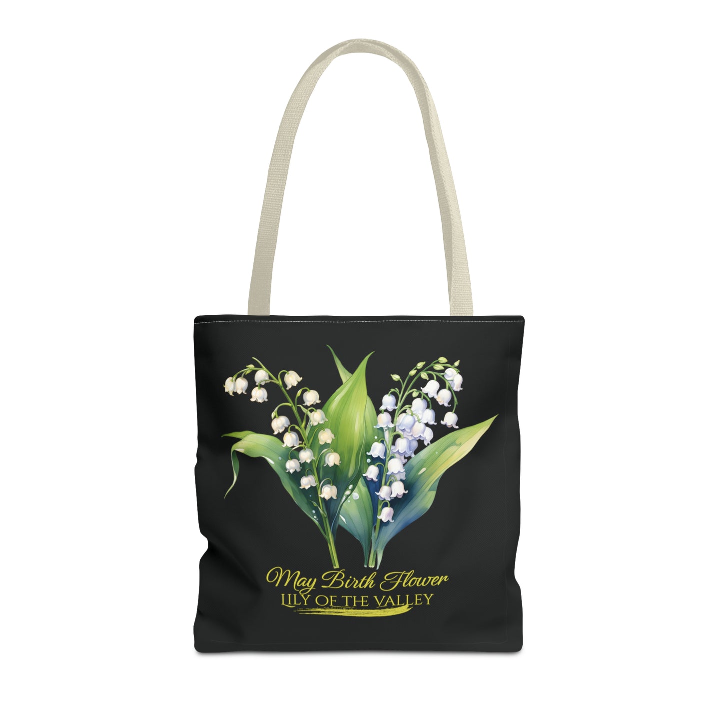 May Birth Flower: Lily of the valley - Tote Bag (AOP)