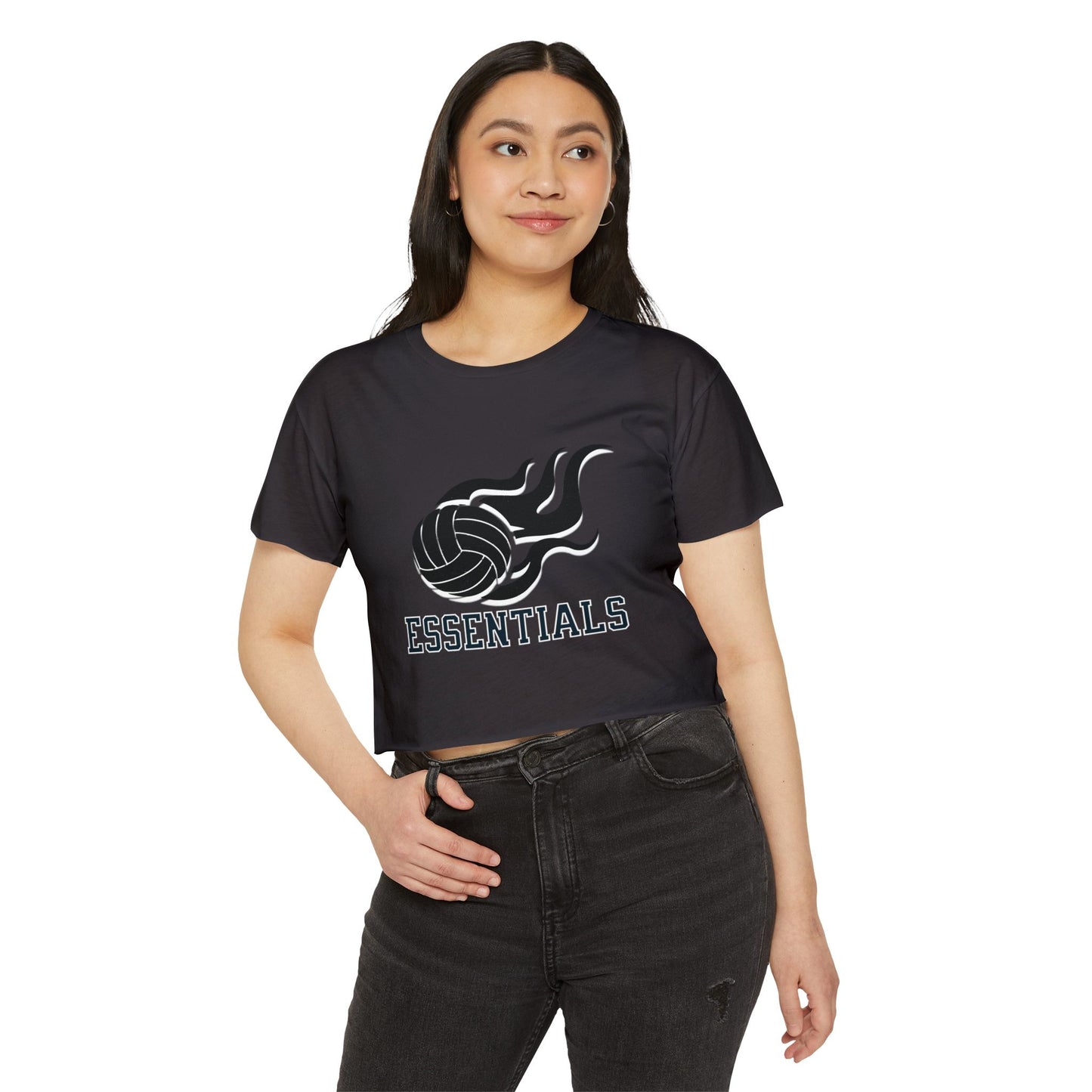 Festival Spirit Women's Crop Top, Summer Top, Sportswear, Graphic Tee, Beachwear, Party Shirt