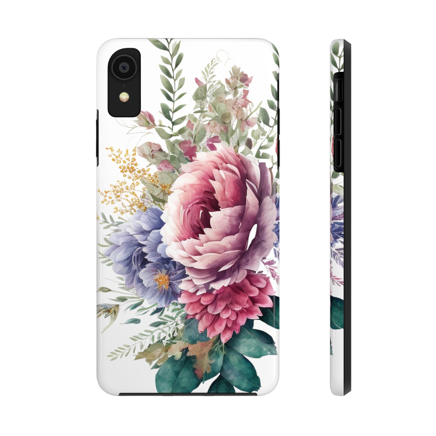 Tough Phone Cases: Watercolor Flower