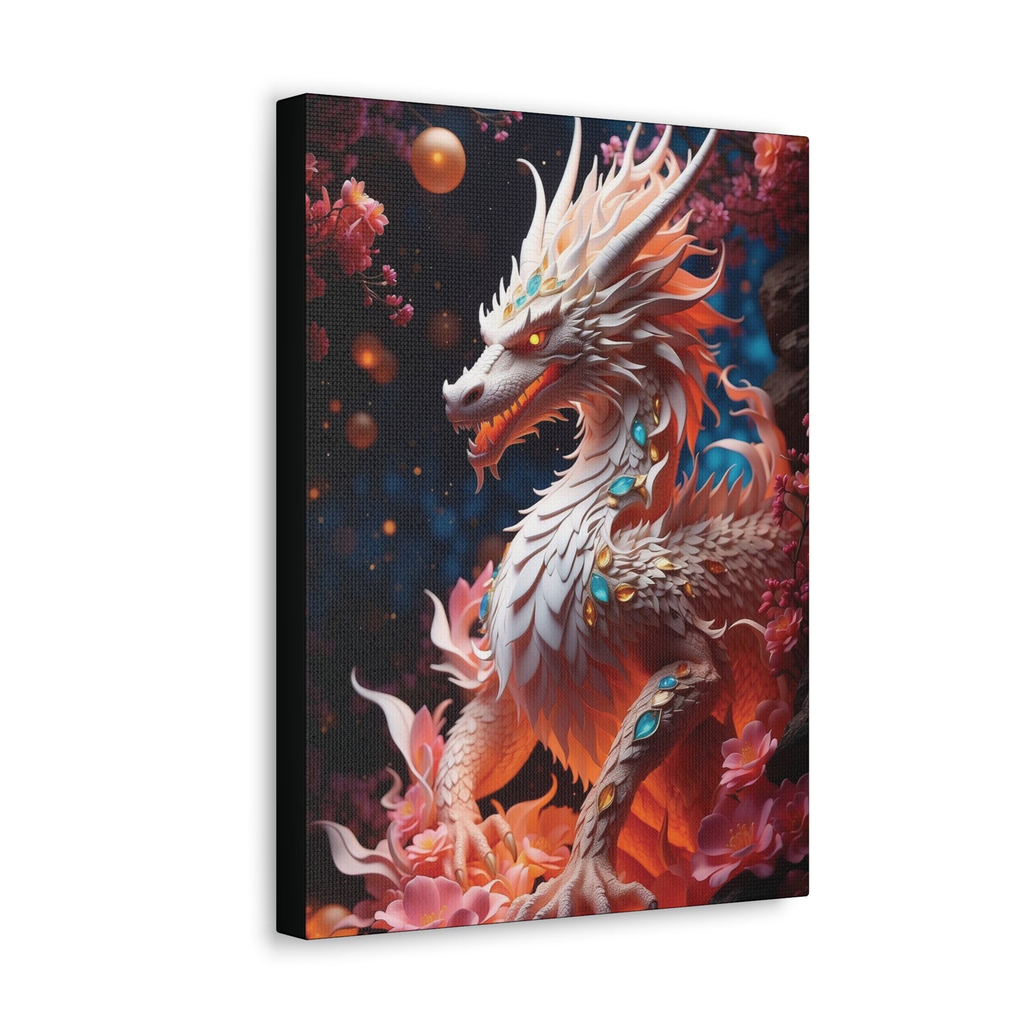 The Protector Dragon: Canvas Gallery Wraps