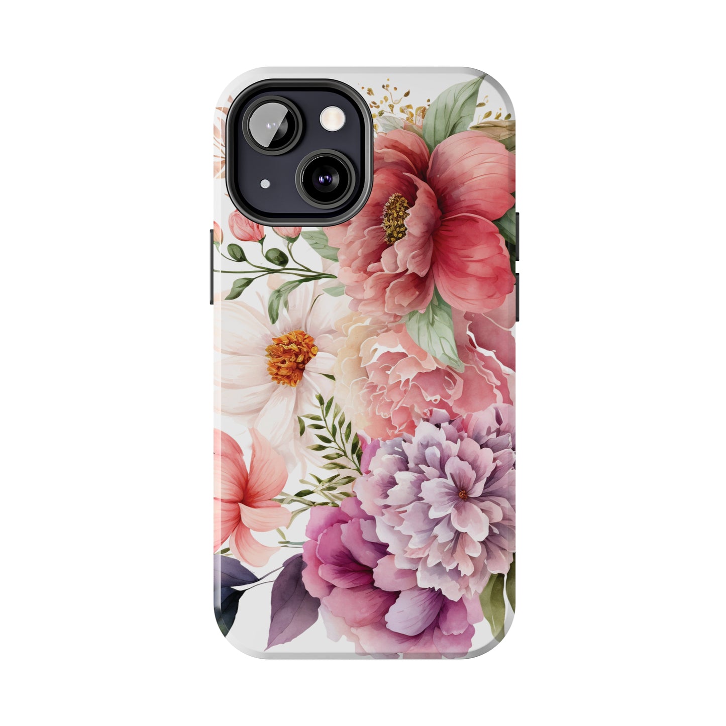 Tough Phone Cases: Watercolor Flower