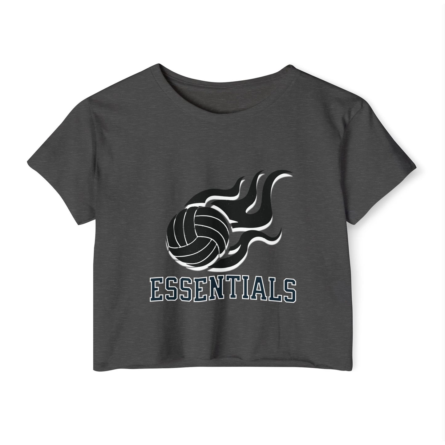 Festival Spirit Women's Crop Top, Summer Top, Sportswear, Graphic Tee, Beachwear, Party Shirt