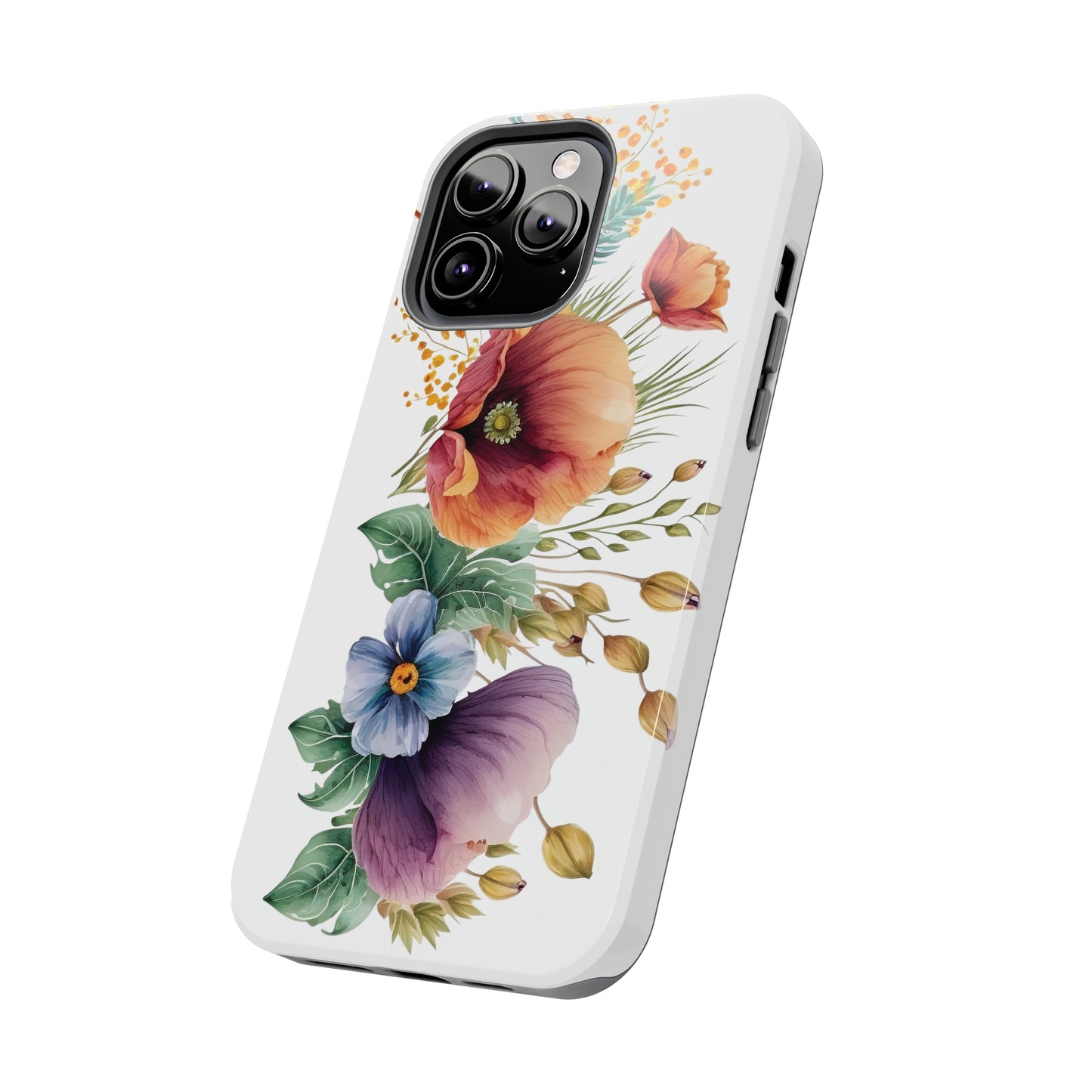 Tough Phone Cases: Watercolor Flower