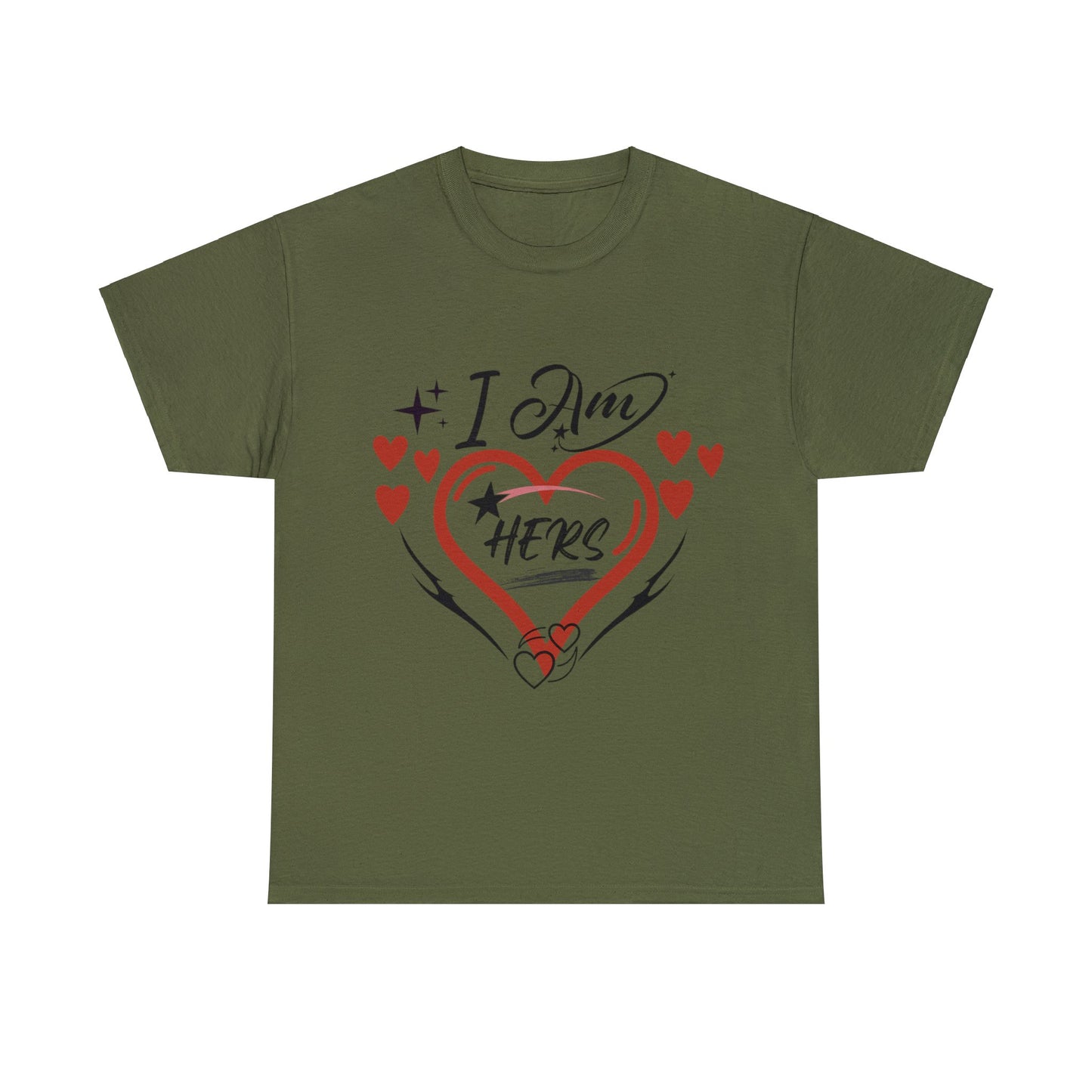 Valentine: I Am Hers - Unisex Heavy Cotton Tee