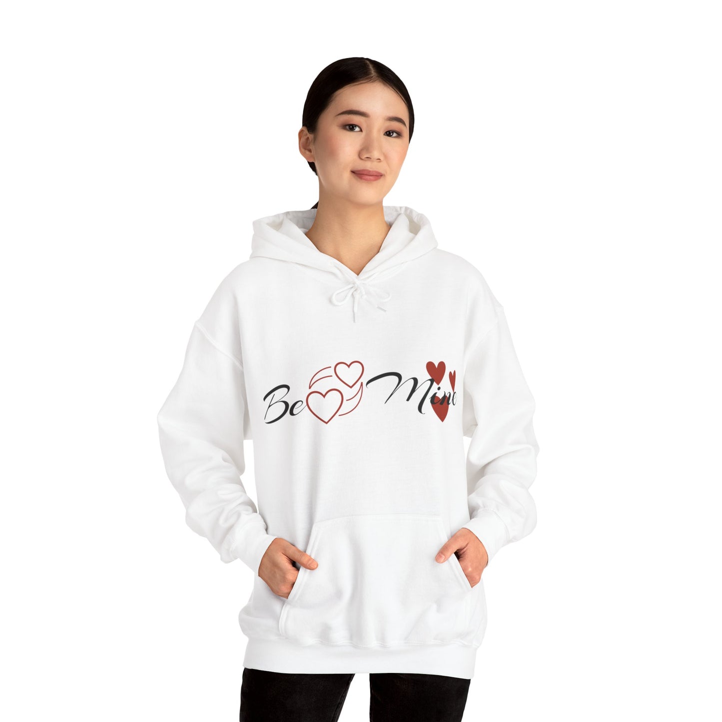 Valentine: "Be Mine" Hooded Sweatshirt - Unisex Heavy Blend™