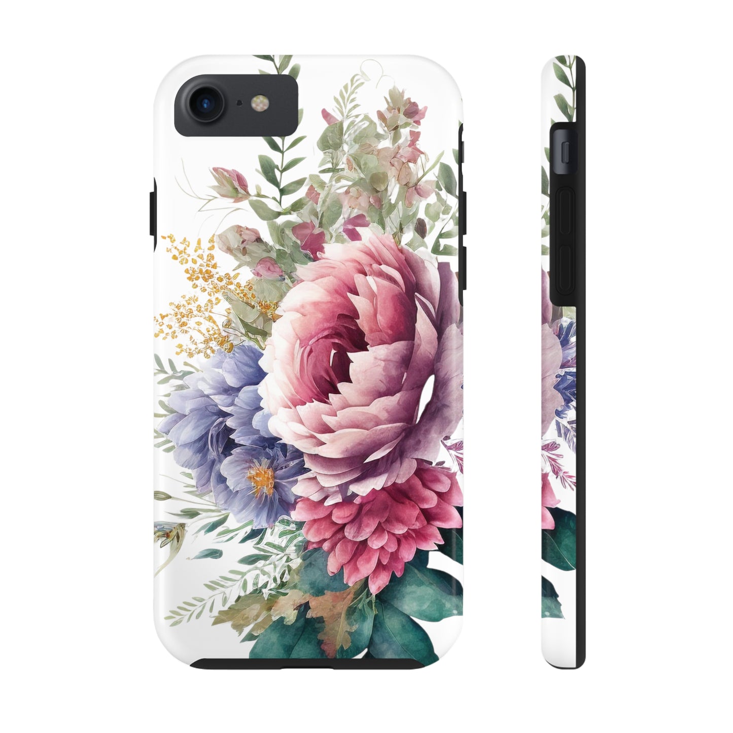 Tough Phone Cases: Watercolor Flower