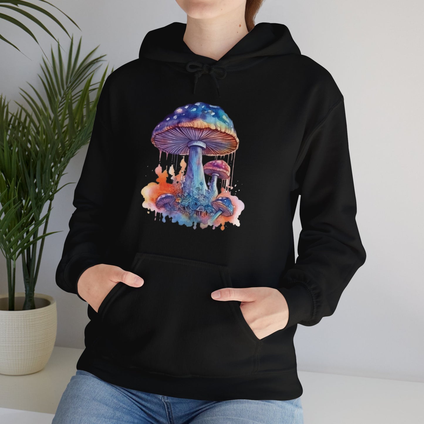 Mushroom1 - Unisex Heavy Blend™ Hooded Sweatshirt