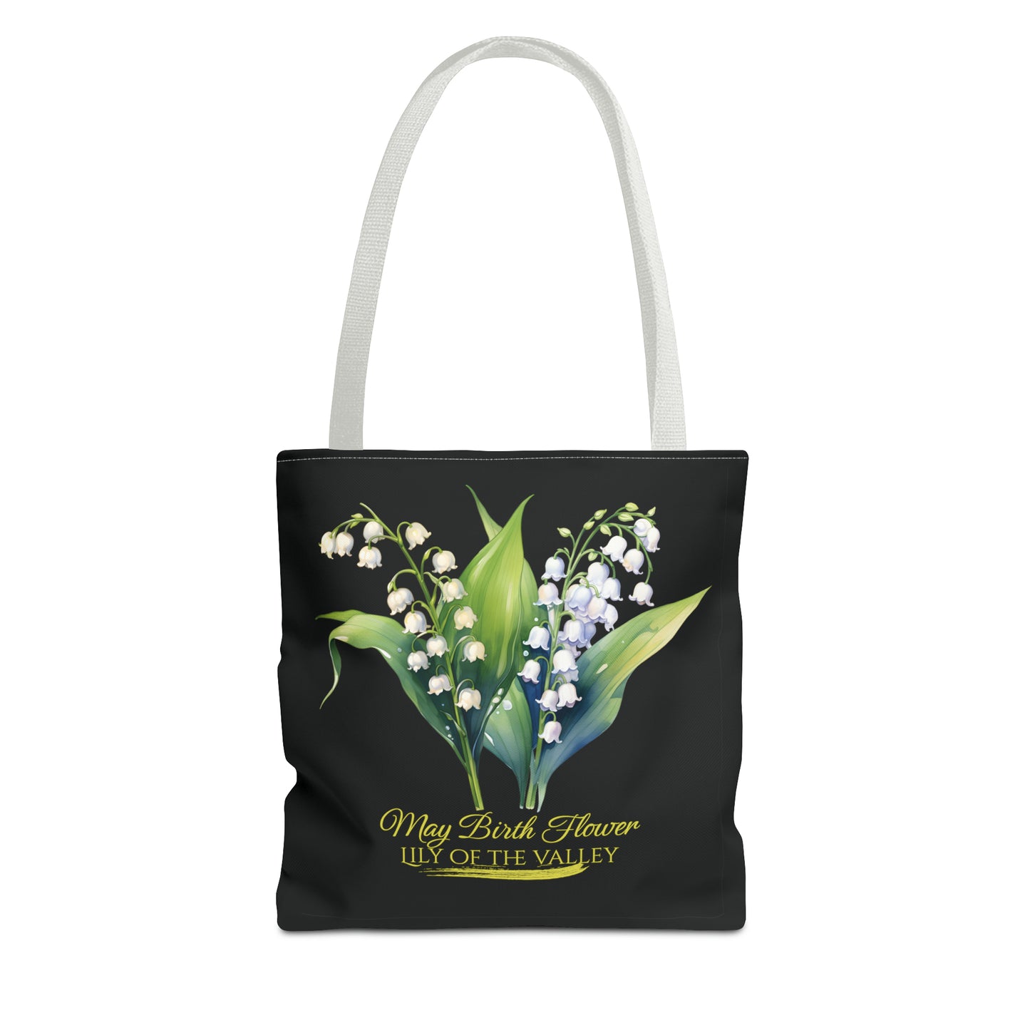 May Birth Flower: Lily of the valley - Tote Bag (AOP)