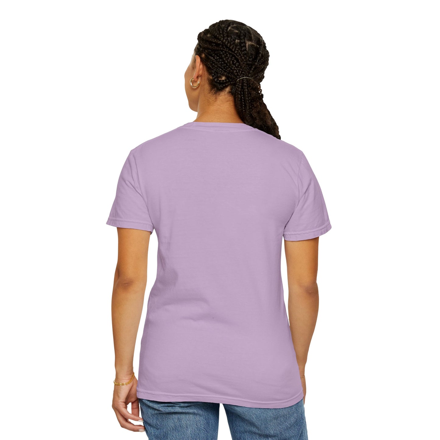 January Birth Flower "Carnation" - Unisex Garment-Dyed T-shirt
