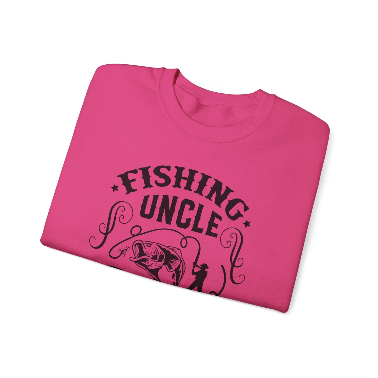 Fishing Uncle - Unisex Heavy Blend™ Crewneck Sweatshirt