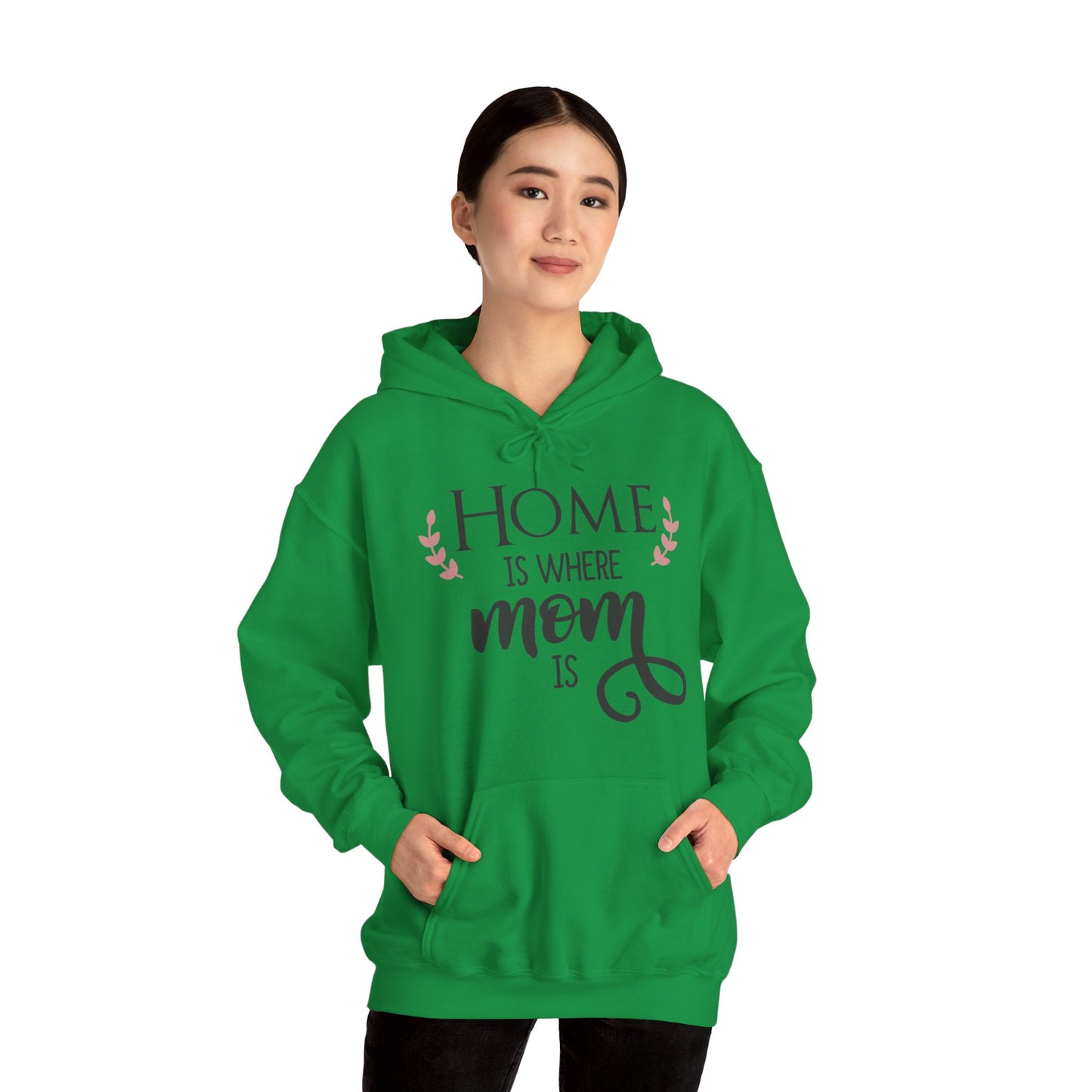 Home is where mom is - Unisex Heavy Blend™ Hooded Sweatshirt