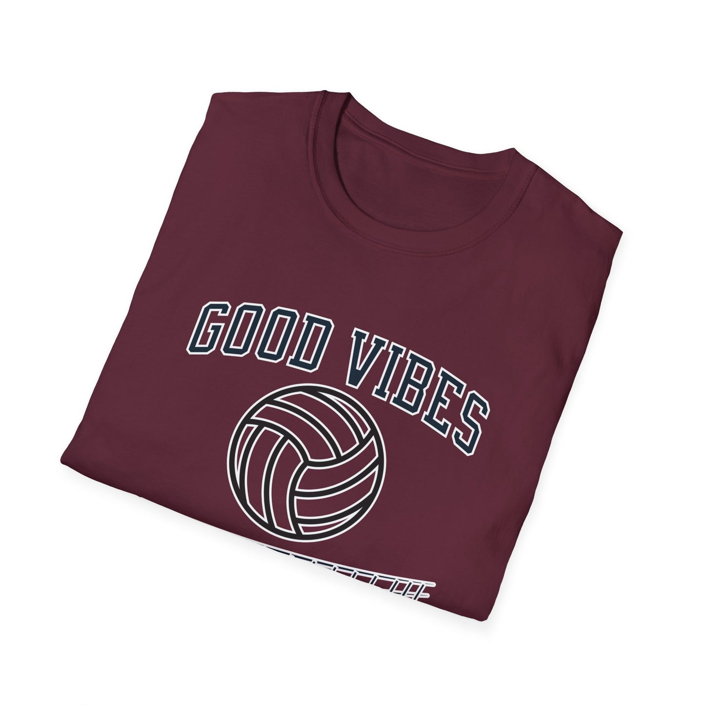 Good Vibes Only Volleyball T-Shirt
