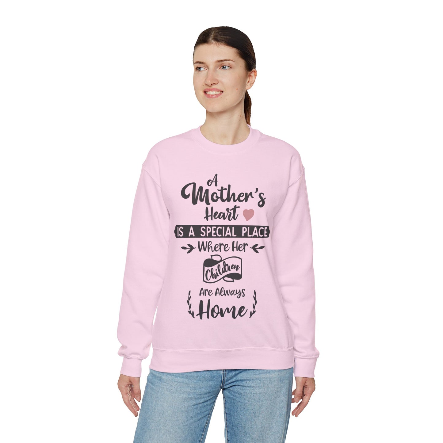 Mother's Heart is a special place - Unisex Heavy Blend™ Crewneck Sweatshirt