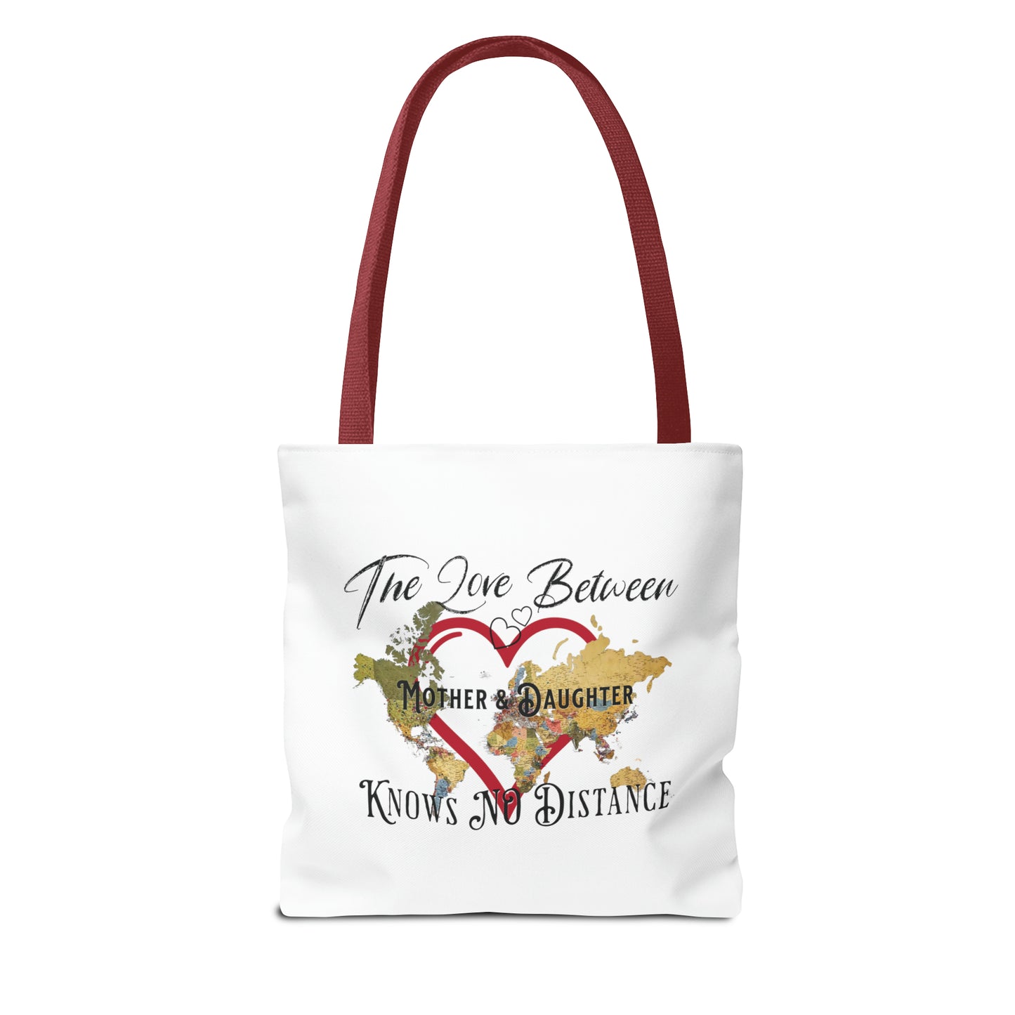 The love between mother and daughter knows no distance - Tote Bag (AOP)