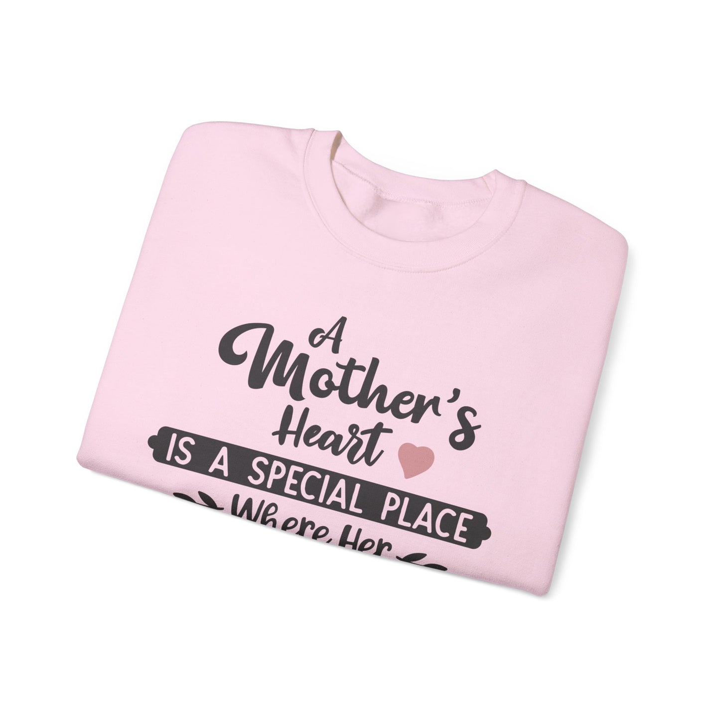 Mother's Heart is a special place - Unisex Heavy Blend™ Crewneck Sweatshirt