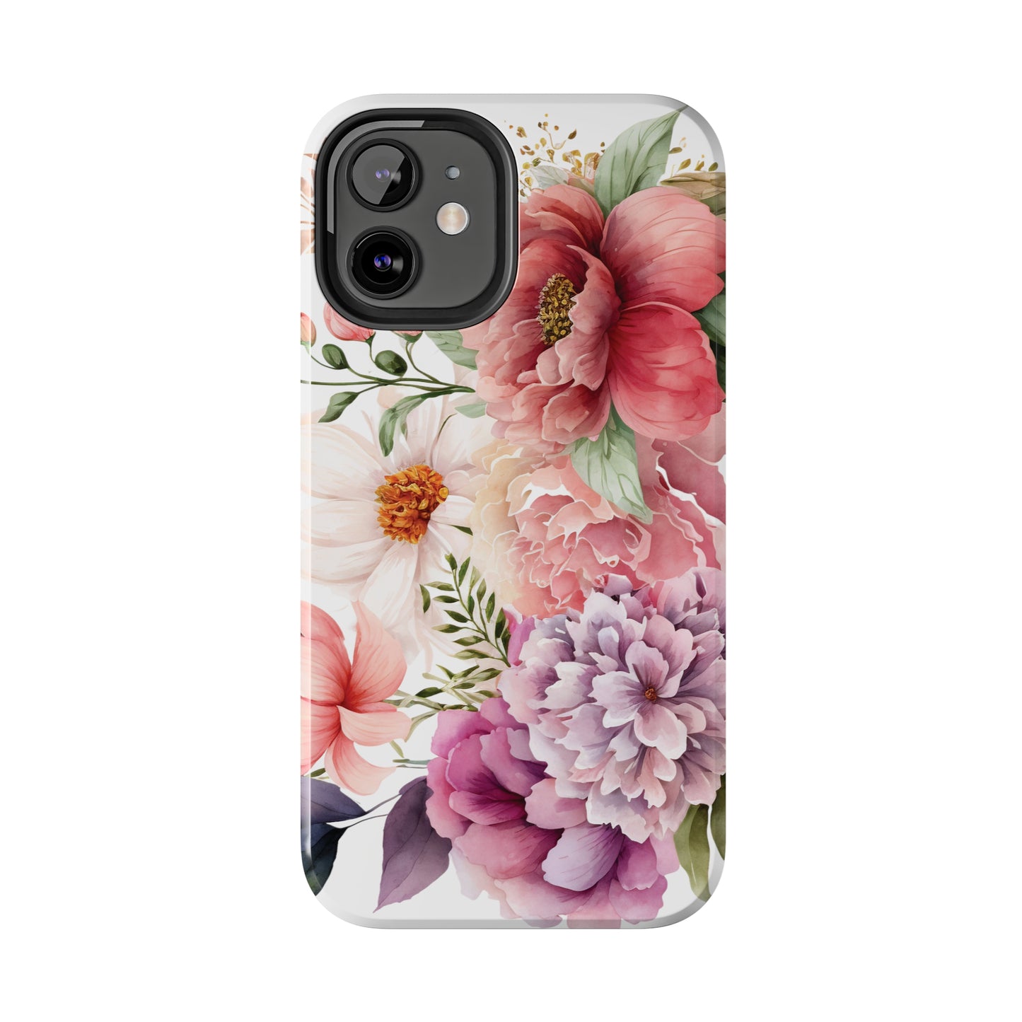 Tough Phone Cases: Watercolor Flower