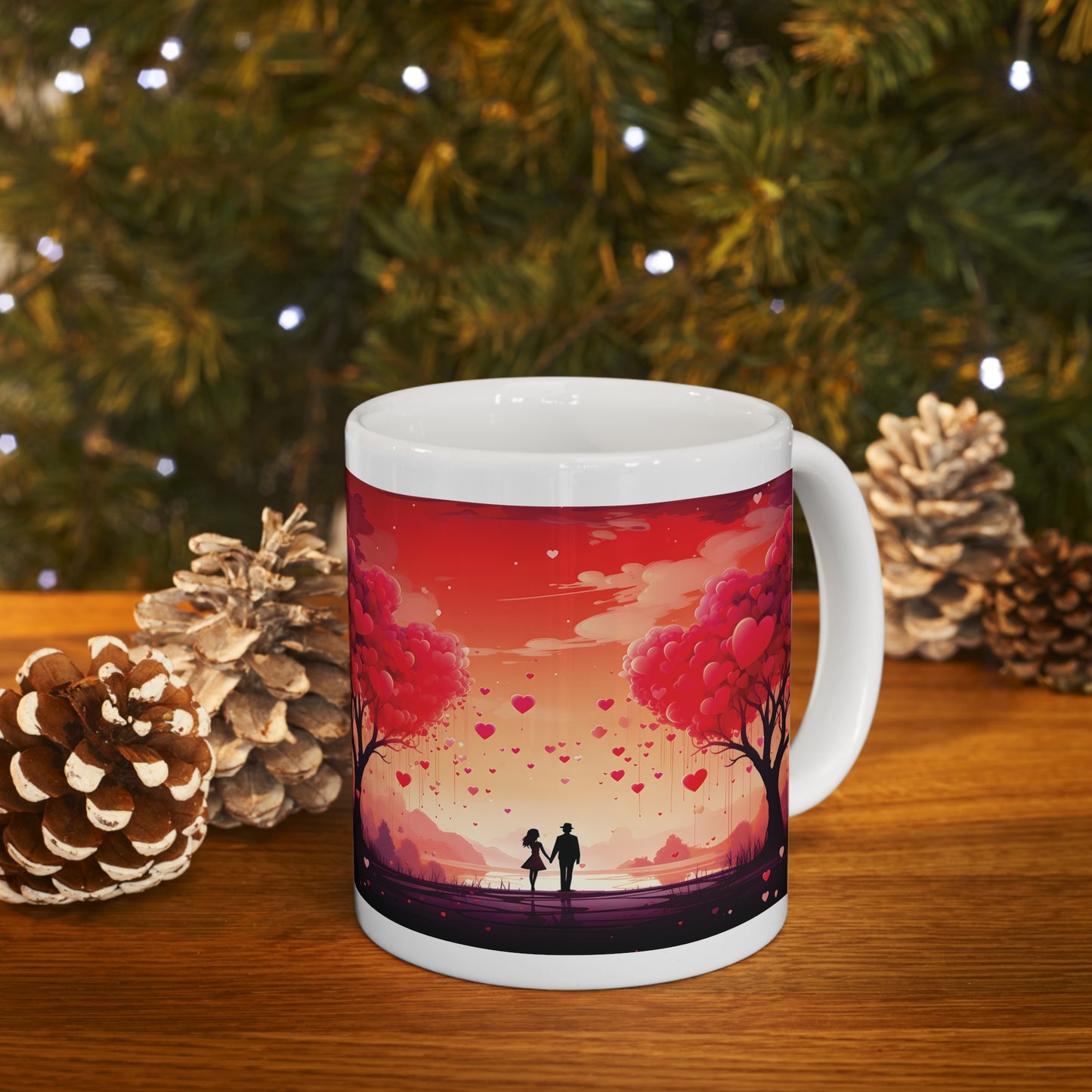 Valentine's Forever Love: Ceramic Mug 11oz