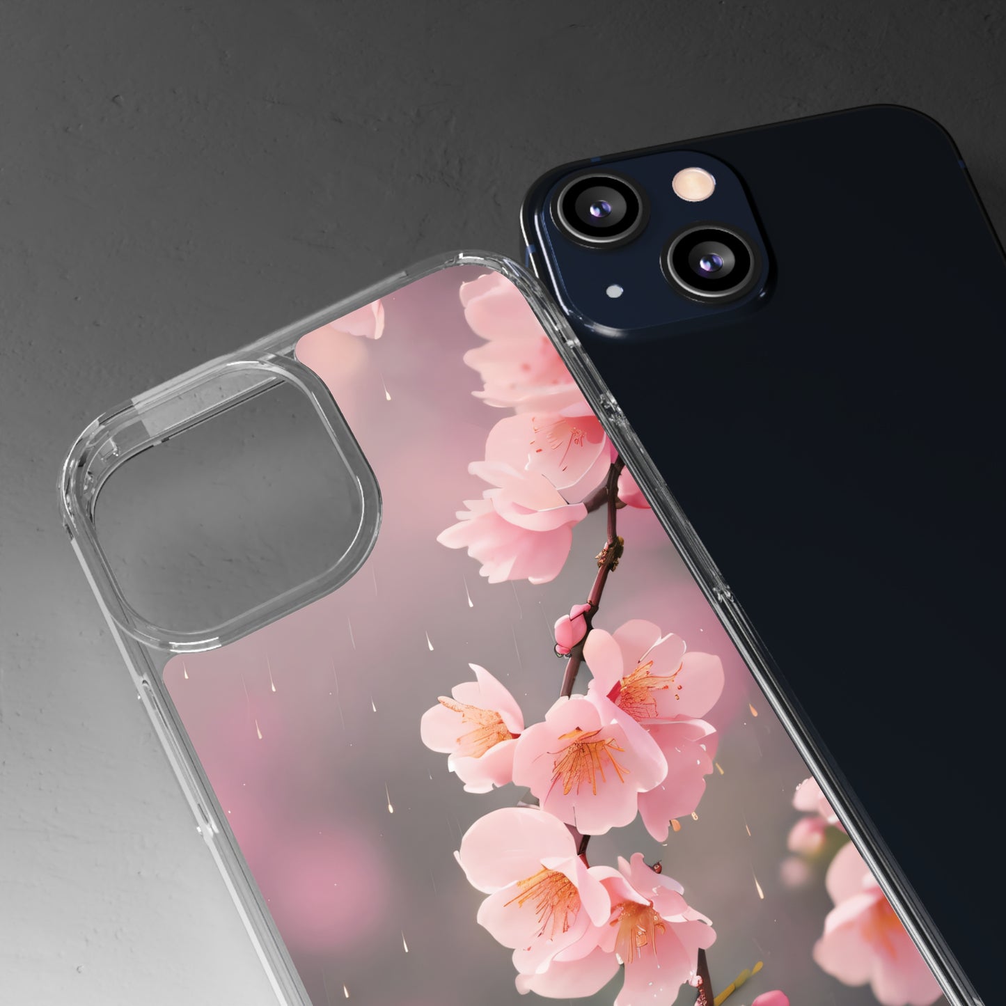 Clear Phone Cases: Blossom Flower