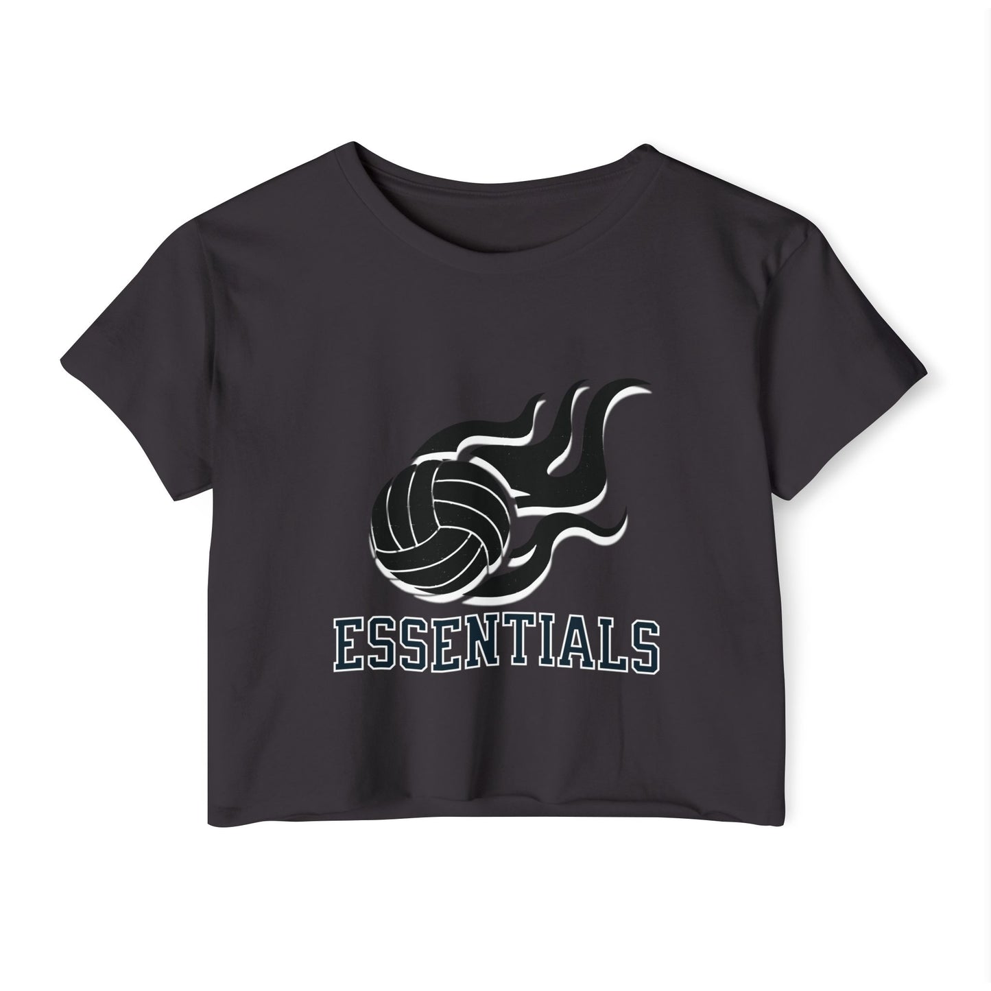 Festival Spirit Women's Crop Top, Summer Top, Sportswear, Graphic Tee, Beachwear, Party Shirt