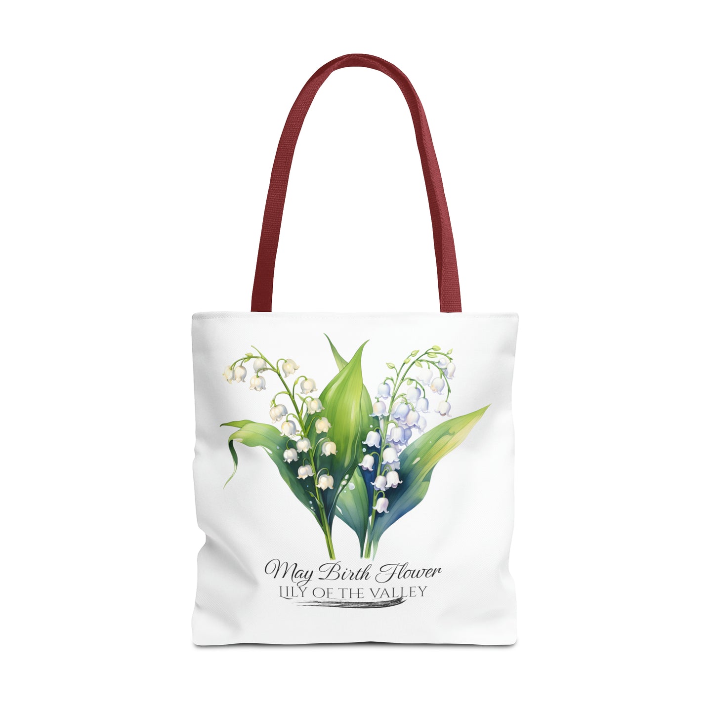 May Birth Flower: Lily of the valley - Tote Bag (AOP)