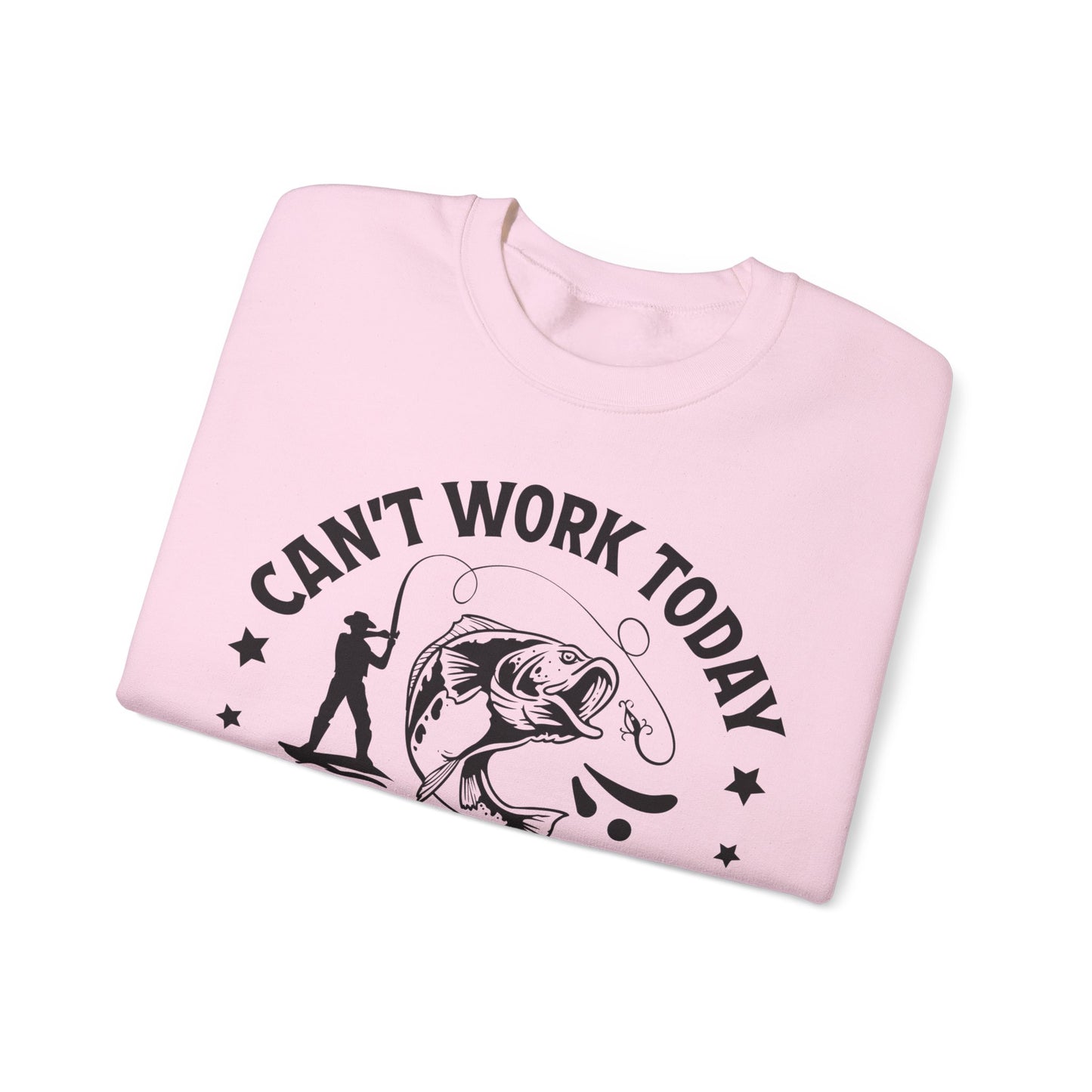 Can't work today, my arm is in a cast - Unisex Heavy Blend™ Crewneck Sweatshirt