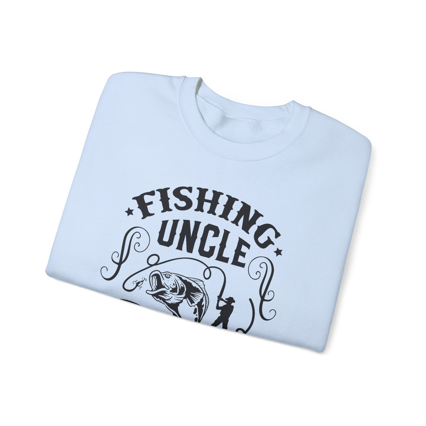 Fishing Uncle - Unisex Heavy Blend™ Crewneck Sweatshirt