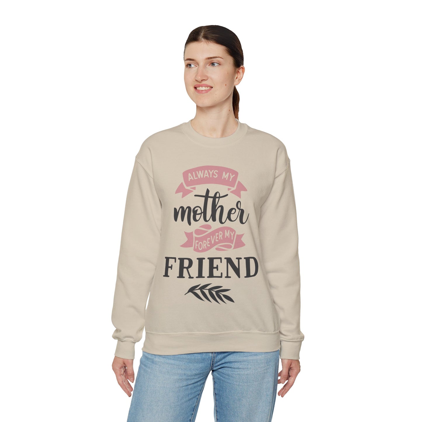 Always my mother - Unisex Heavy Blend™ Crewneck Sweatshirt