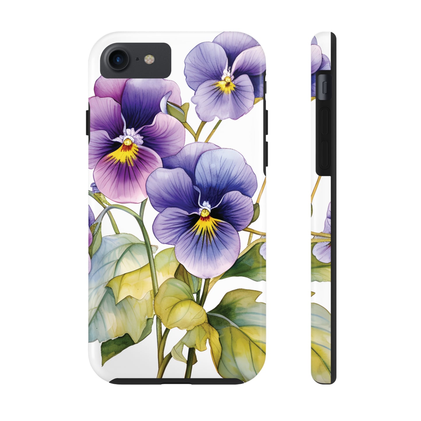 Tough Phone Cases (Violet Flower)