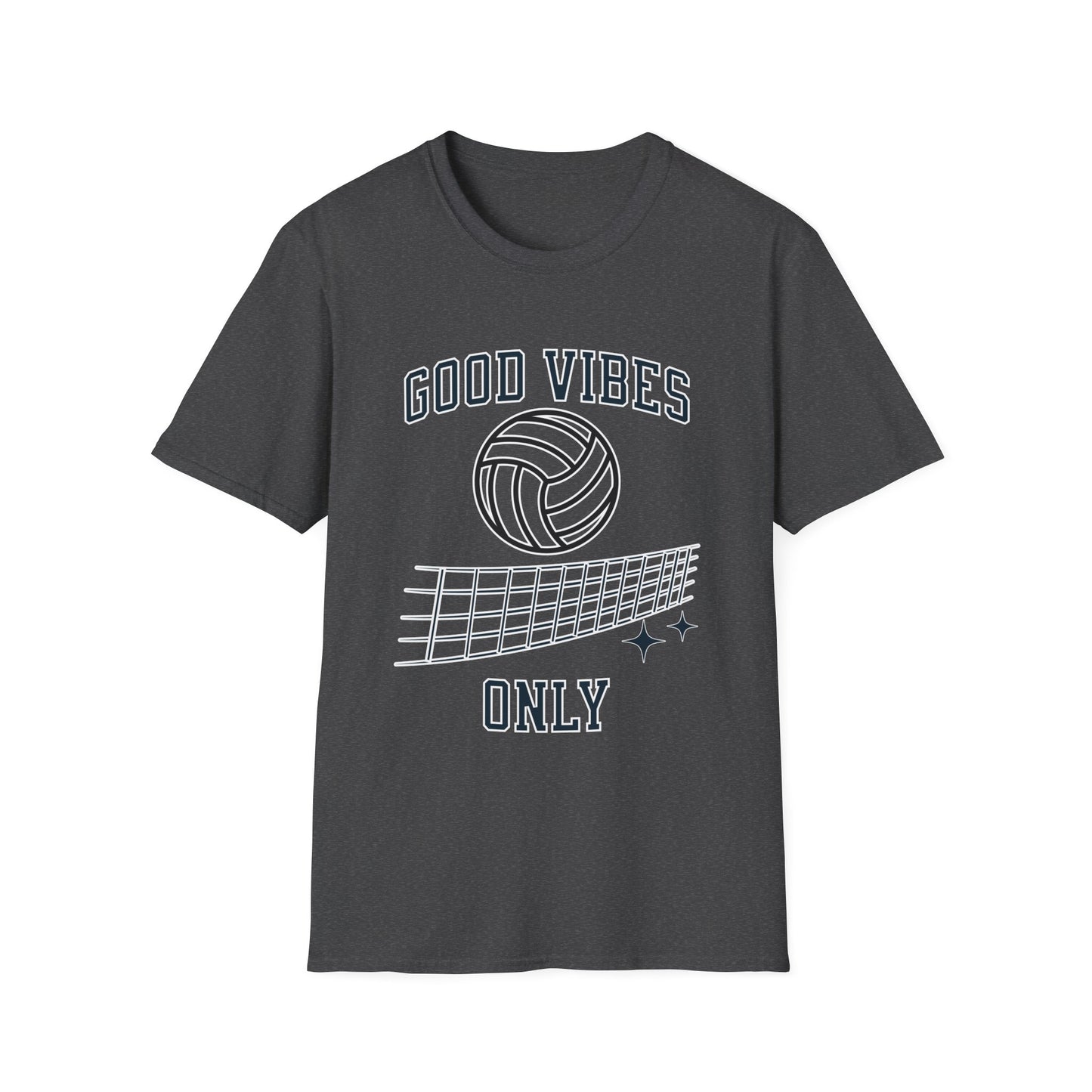 Good Vibes Only Volleyball T-Shirt