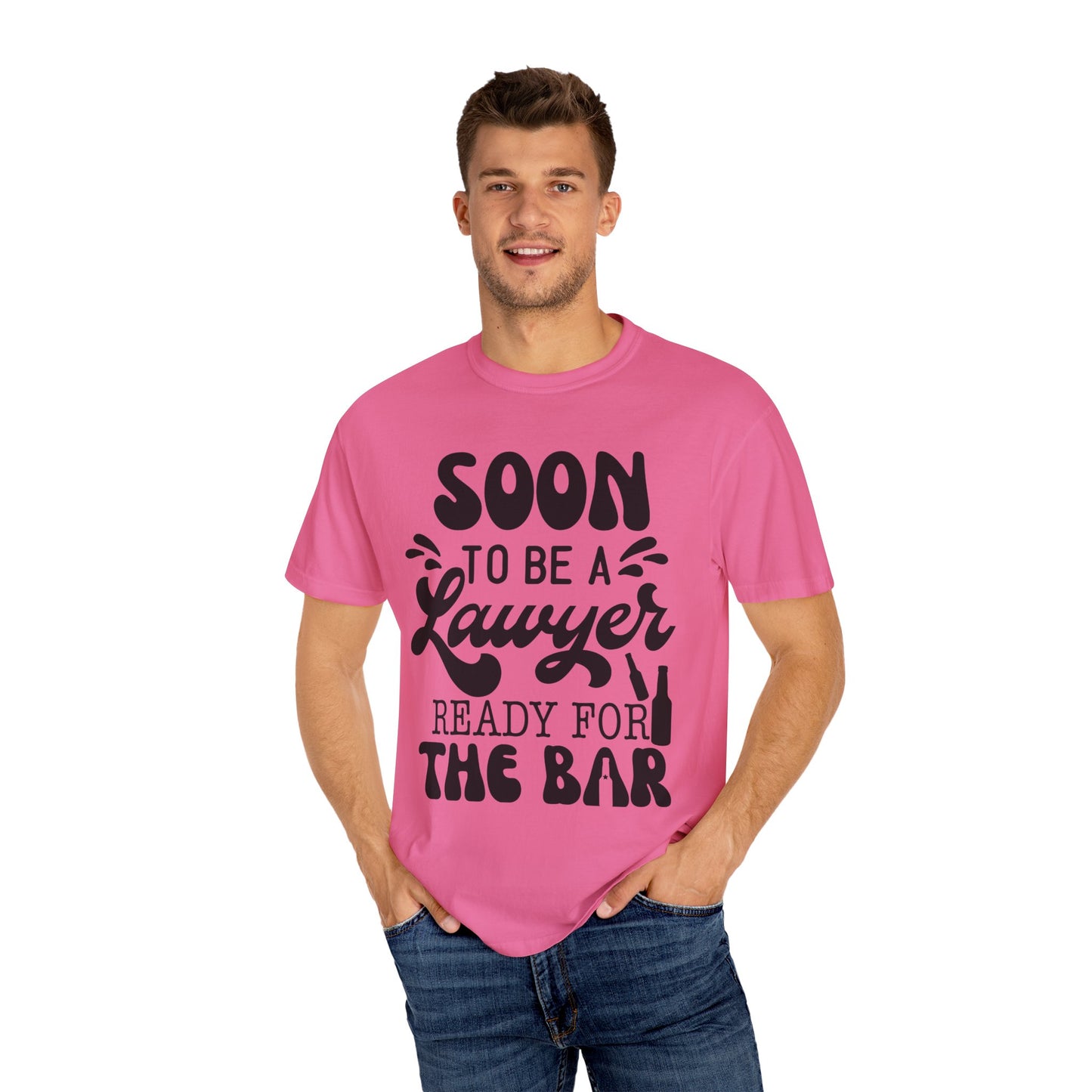 Soon to be a lawyer - Unisex Garment-Dyed T-shirt