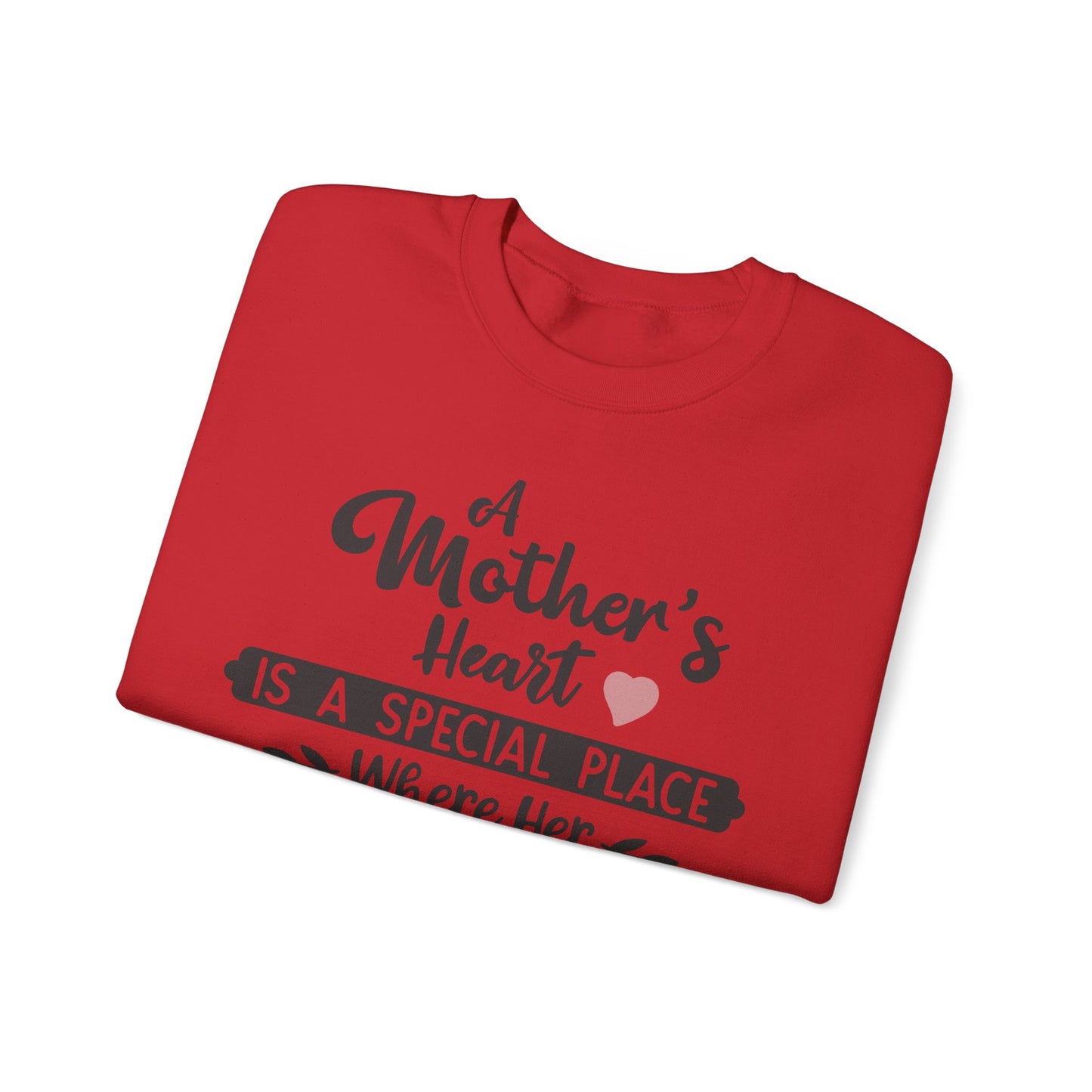 Mother's Heart is a special place - Unisex Heavy Blend™ Crewneck Sweatshirt