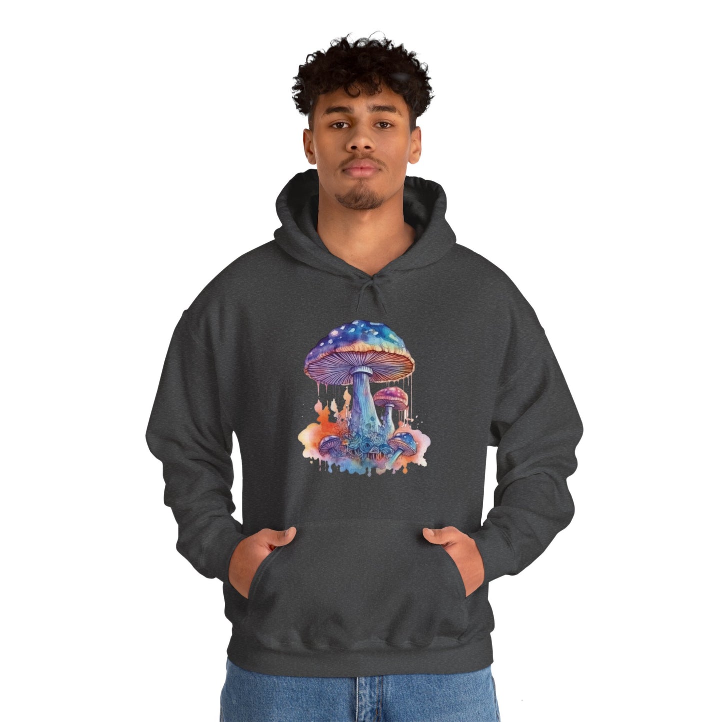 Mushroom1 - Unisex Heavy Blend™ Hooded Sweatshirt