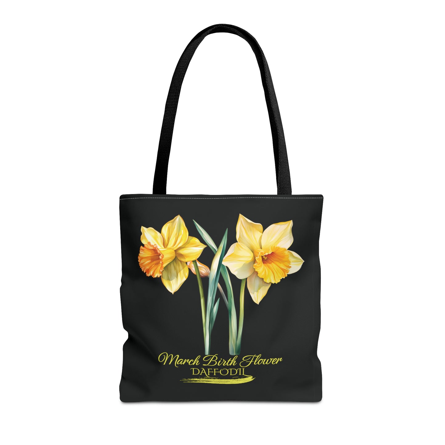 March Birth Flower: Daffodil - Tote Bag (AOP)