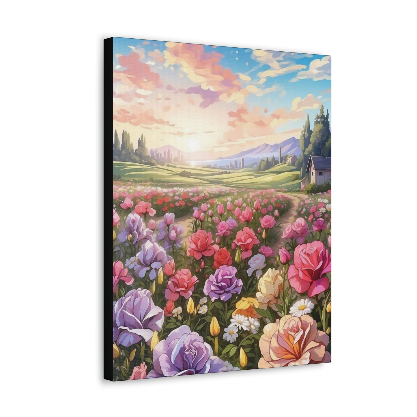 Flower Farm: Canvas Gallery Wraps