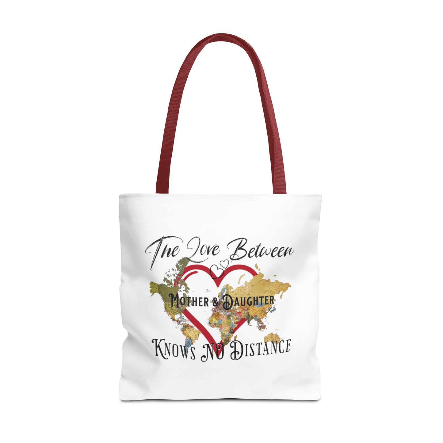 The love between mother and daughter knows no distance - Tote Bag (AOP)