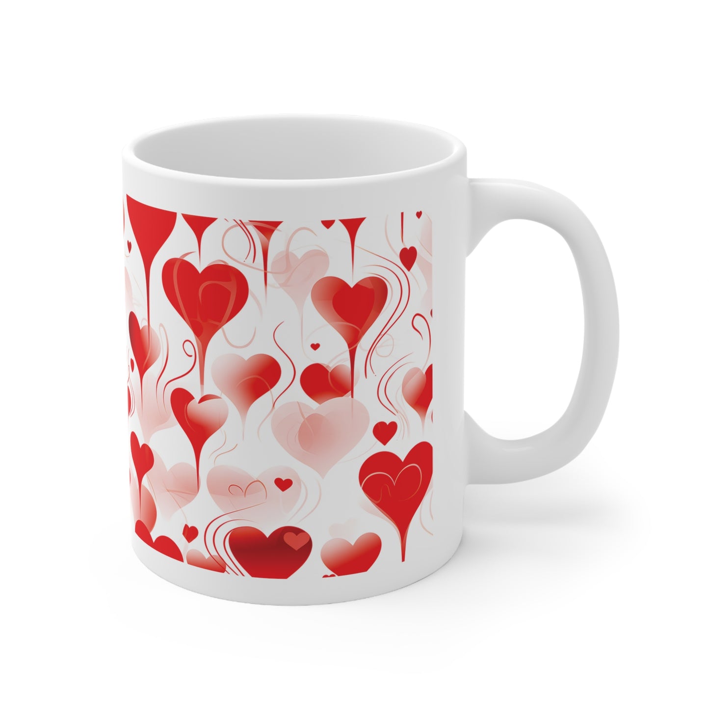 Valentine's Heart: Ceramic Mug 11oz