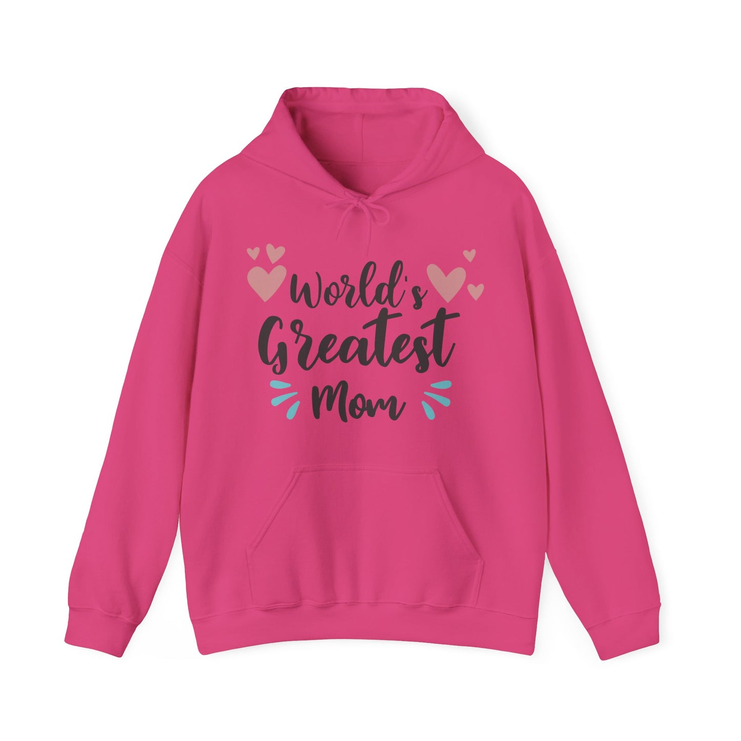 Worl Greatest Mom - Unisex Heavy Blend™ Hooded Sweatshirt