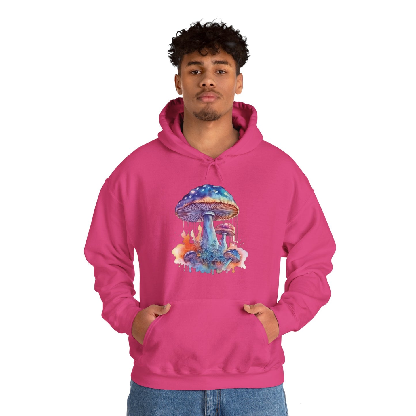 Mushroom1 - Unisex Heavy Blend™ Hooded Sweatshirt