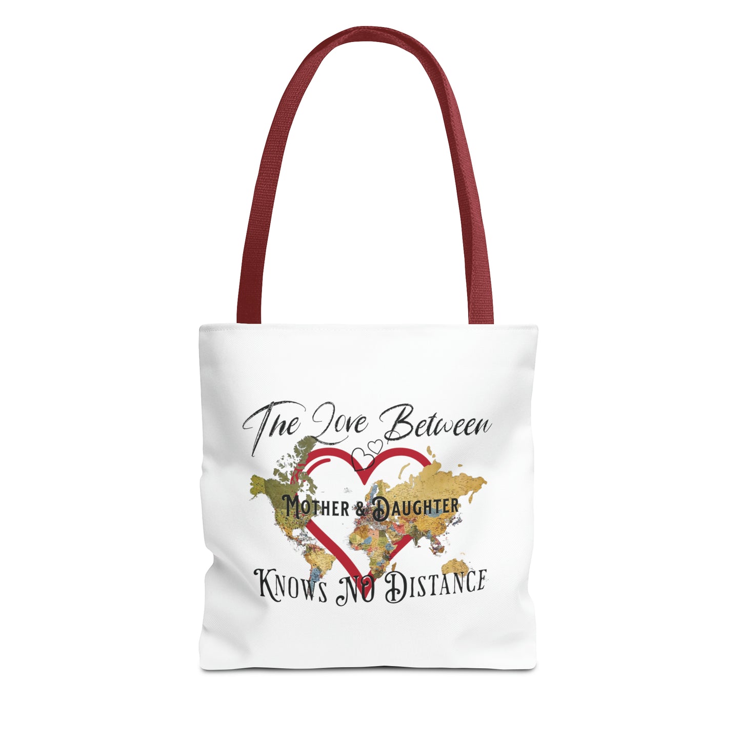 The love between mother and daughter knows no distance - Tote Bag (AOP)