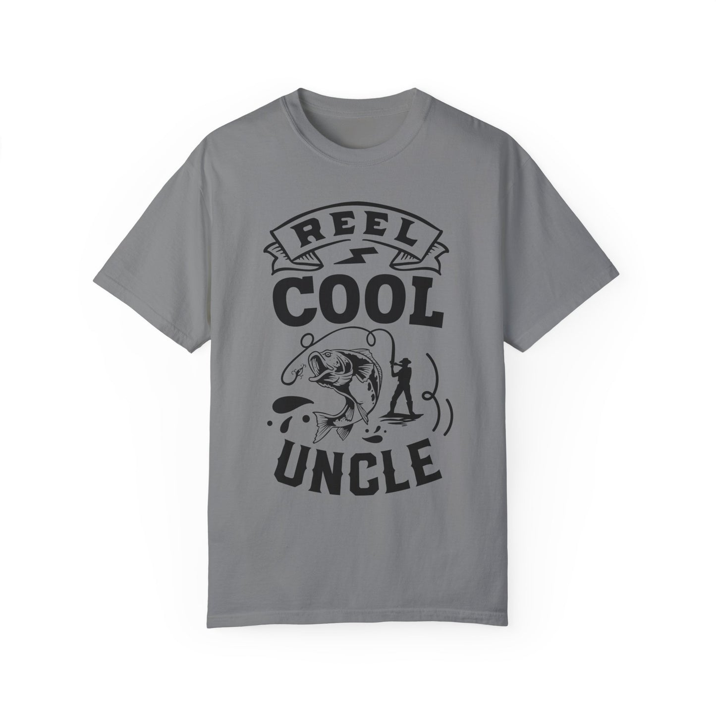 Reel cool uncle: Unisex Garment-Dyed T-shirt