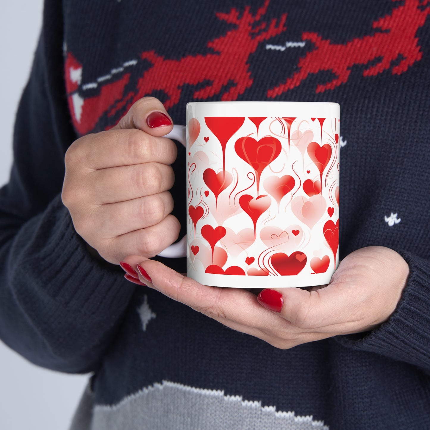 Valentine's Heart: Ceramic Mug 11oz