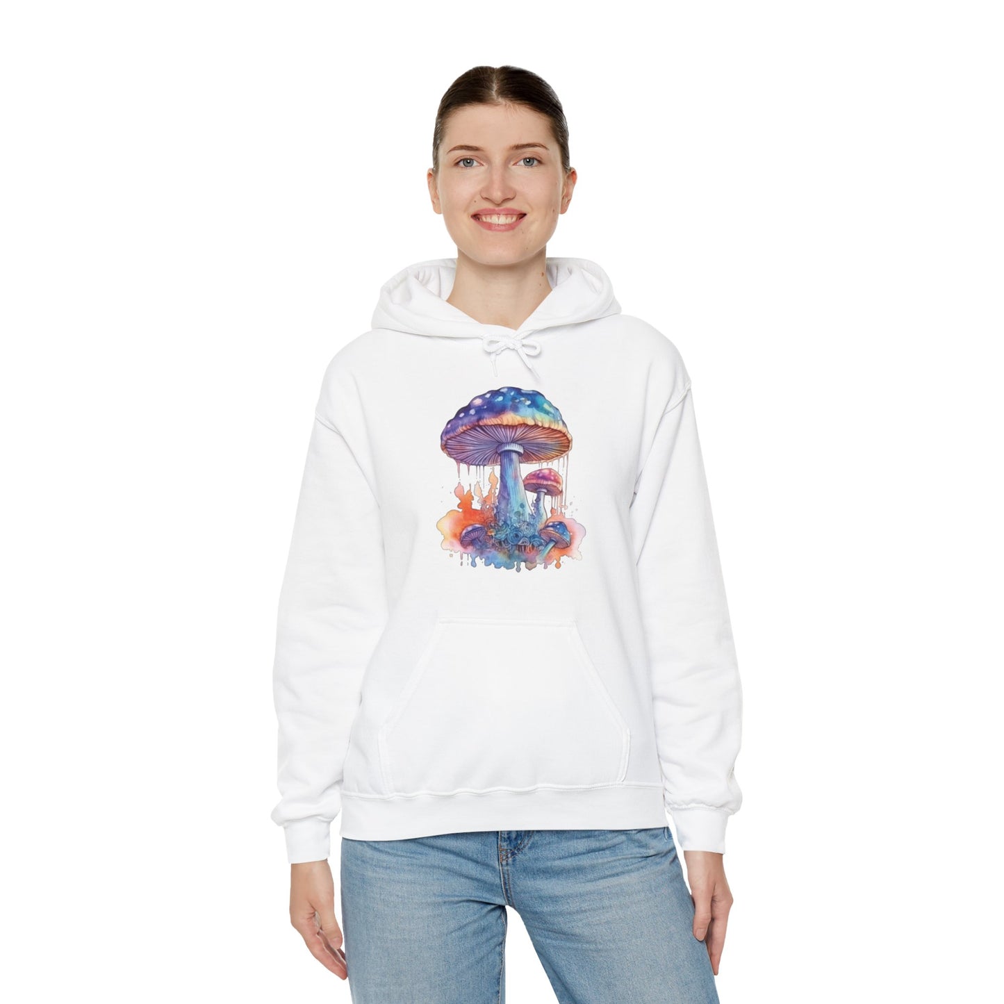 Mushroom1 - Unisex Heavy Blend™ Hooded Sweatshirt