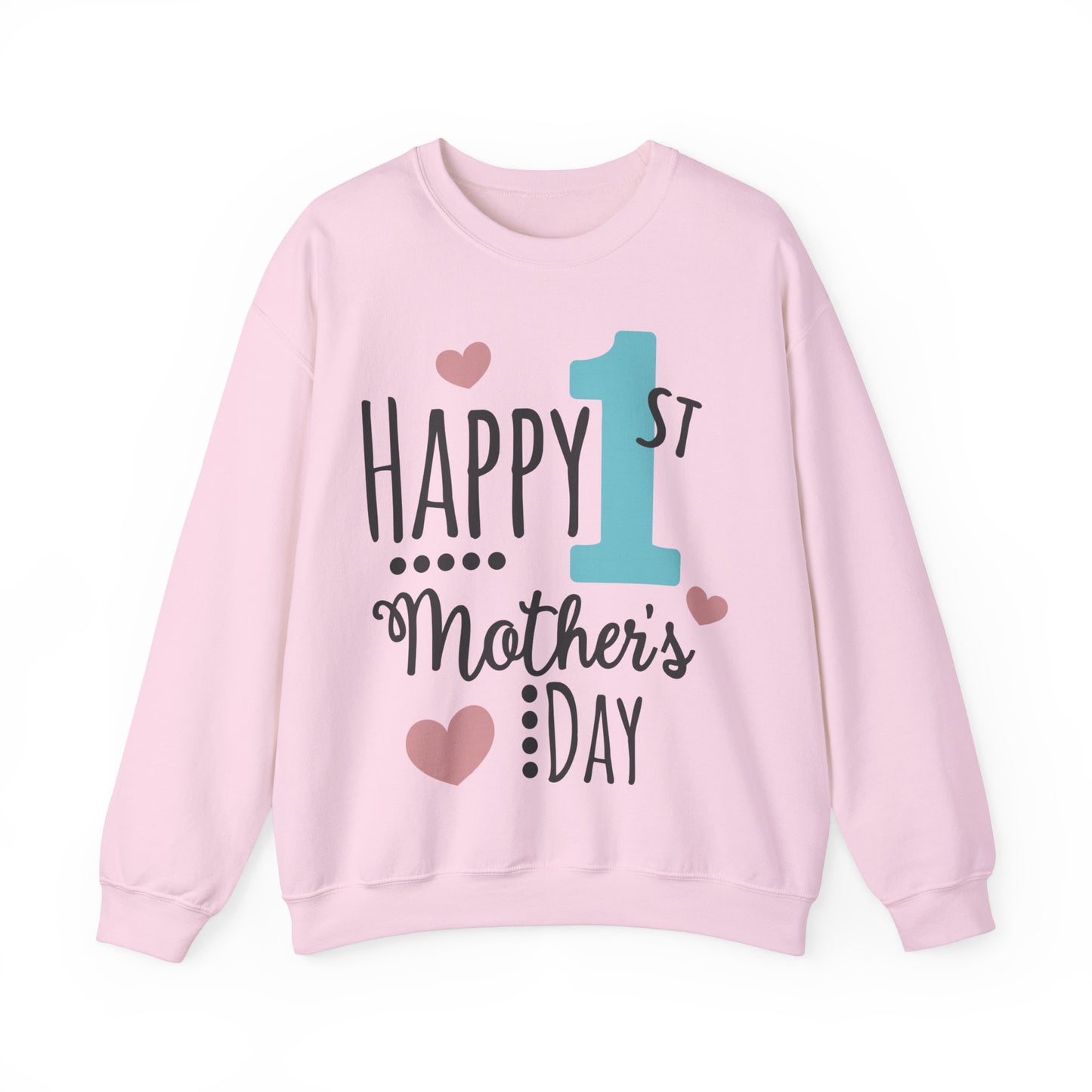 Happy 1st Mother's Day - Unisex Heavy Blend™ Crewneck Sweatshirt
