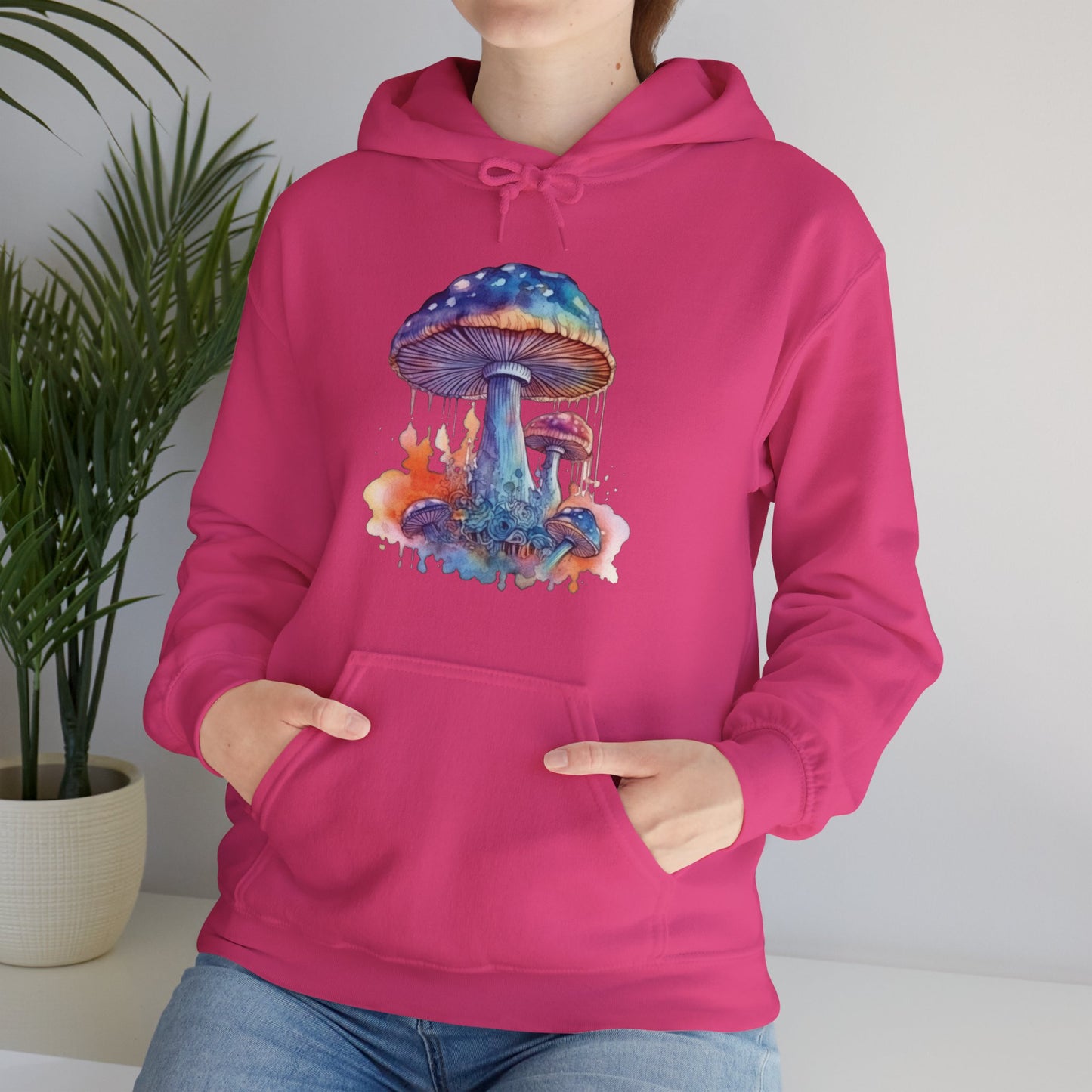 Mushroom1 - Unisex Heavy Blend™ Hooded Sweatshirt