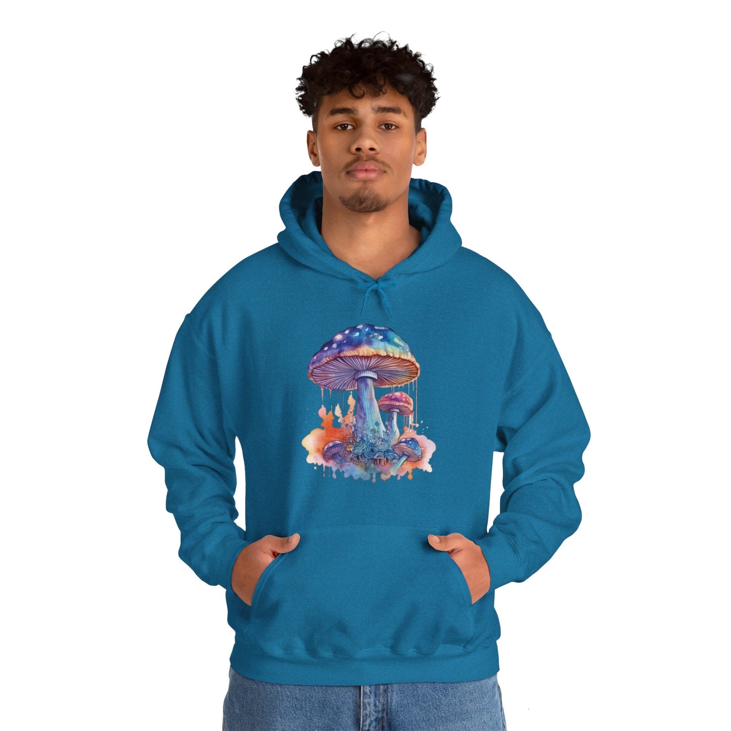 Mushroom1 - Unisex Heavy Blend™ Hooded Sweatshirt