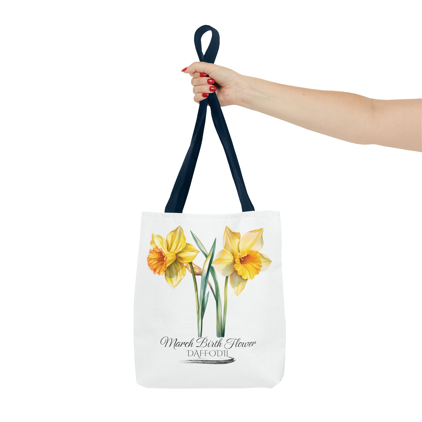 March Birth Flower: Daffodil - Tote Bag (AOP)